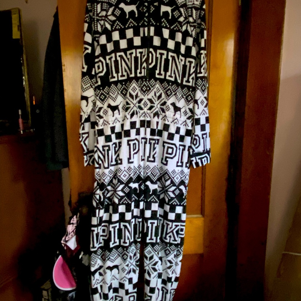 Pink vs sleeping onesie
